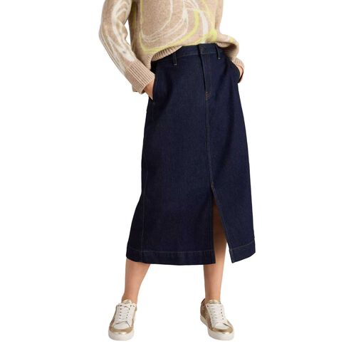 White Stuff Allie Denim Midi Skirt
